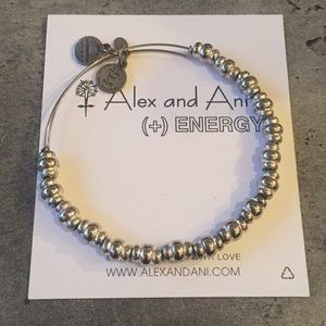 Rocker silver, beaded Alex and Ani